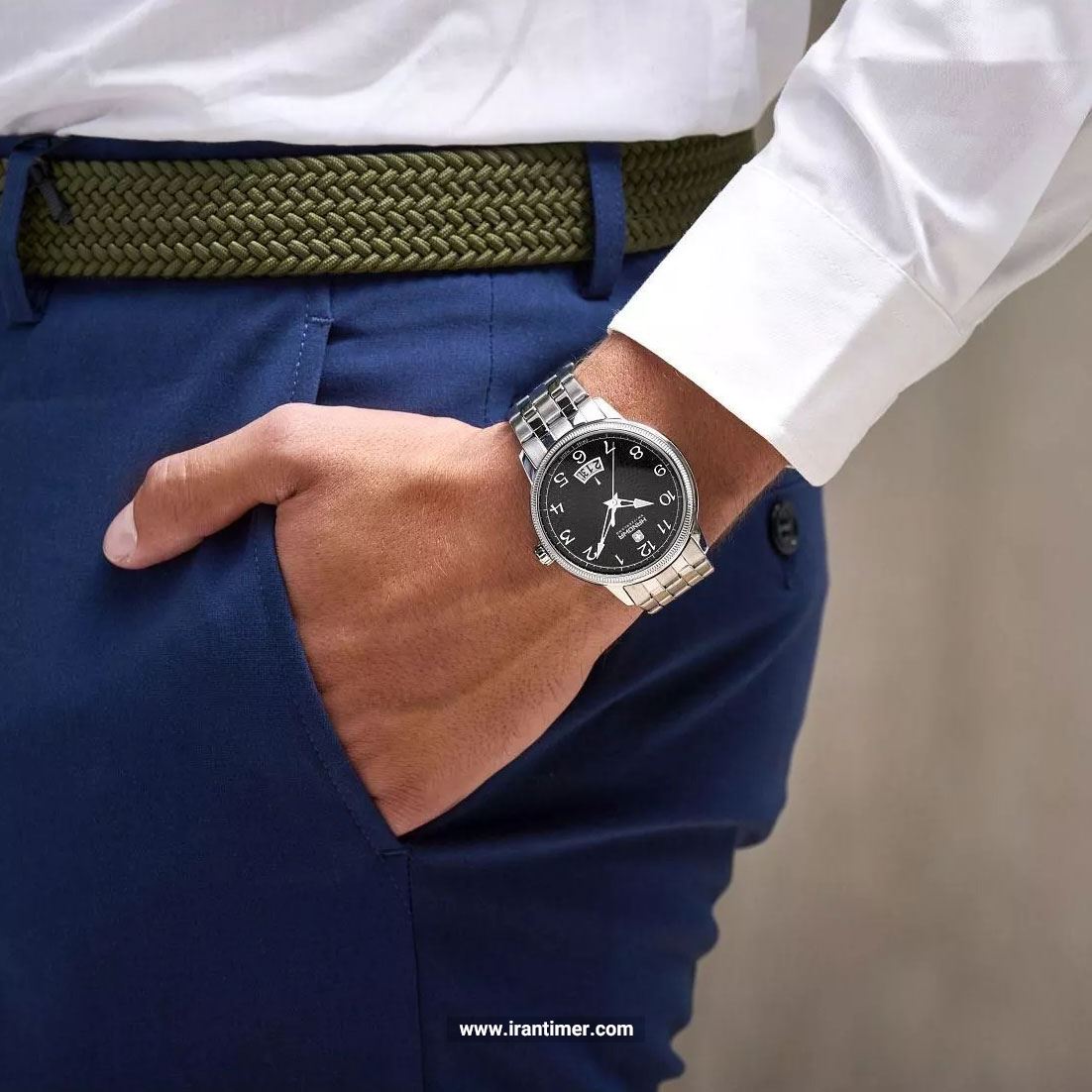 قیمت و خرید ساعت مچی مردانه هانوا(HANOWA) مدل HAWGH0001103 کلاسیک | اورجینال و اصلی