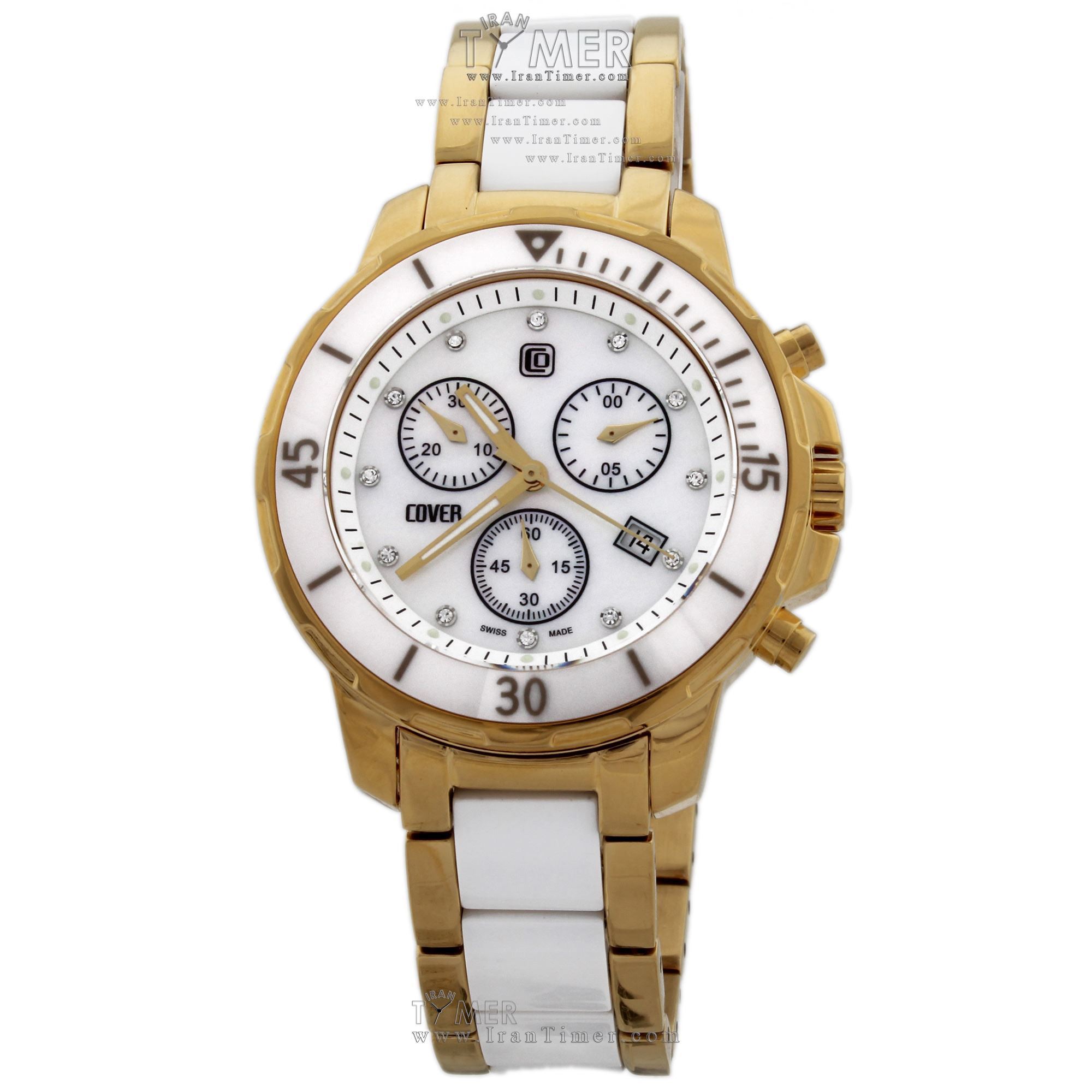 قیمت و خرید ساعت مچی زنانه کاور(COVER) مدل CO8091.PL2M/CER کلاسیک فشن | اورجینال و اصلی