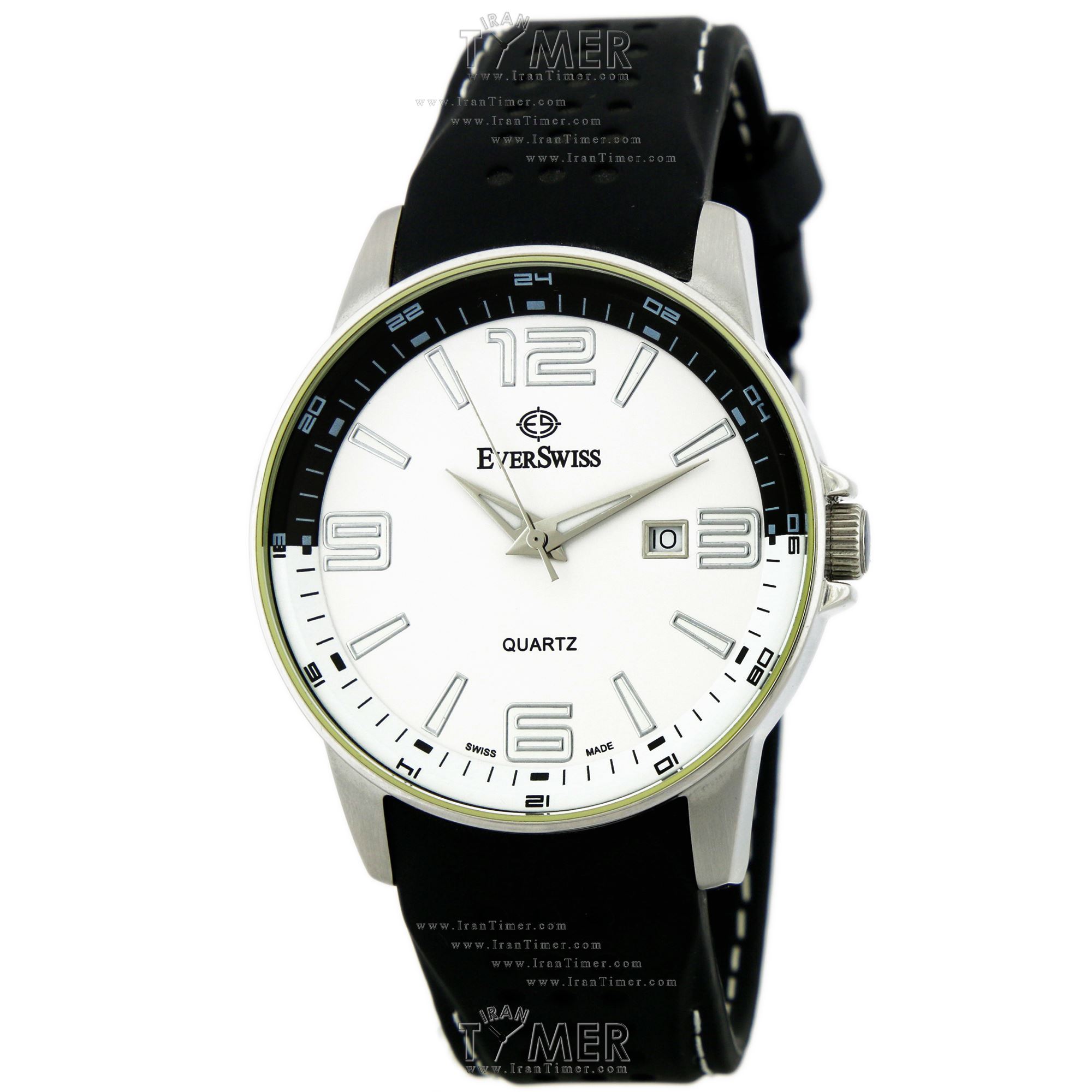 قیمت و خرید ساعت مچی مردانه اورسوئیس(EVER SWISS) مدل 19253-S157 کلاسیک اسپرت | اورجینال و اصلی