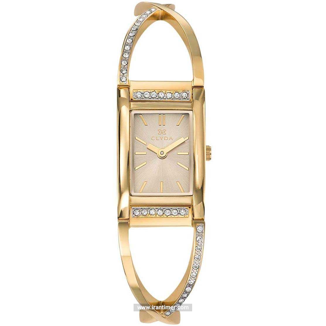 قیمت و خرید ساعت مچی زنانه کلیدا(Clyda) مدل CLD0498PTIW کلاسیک فشن | اورجینال و اصلی