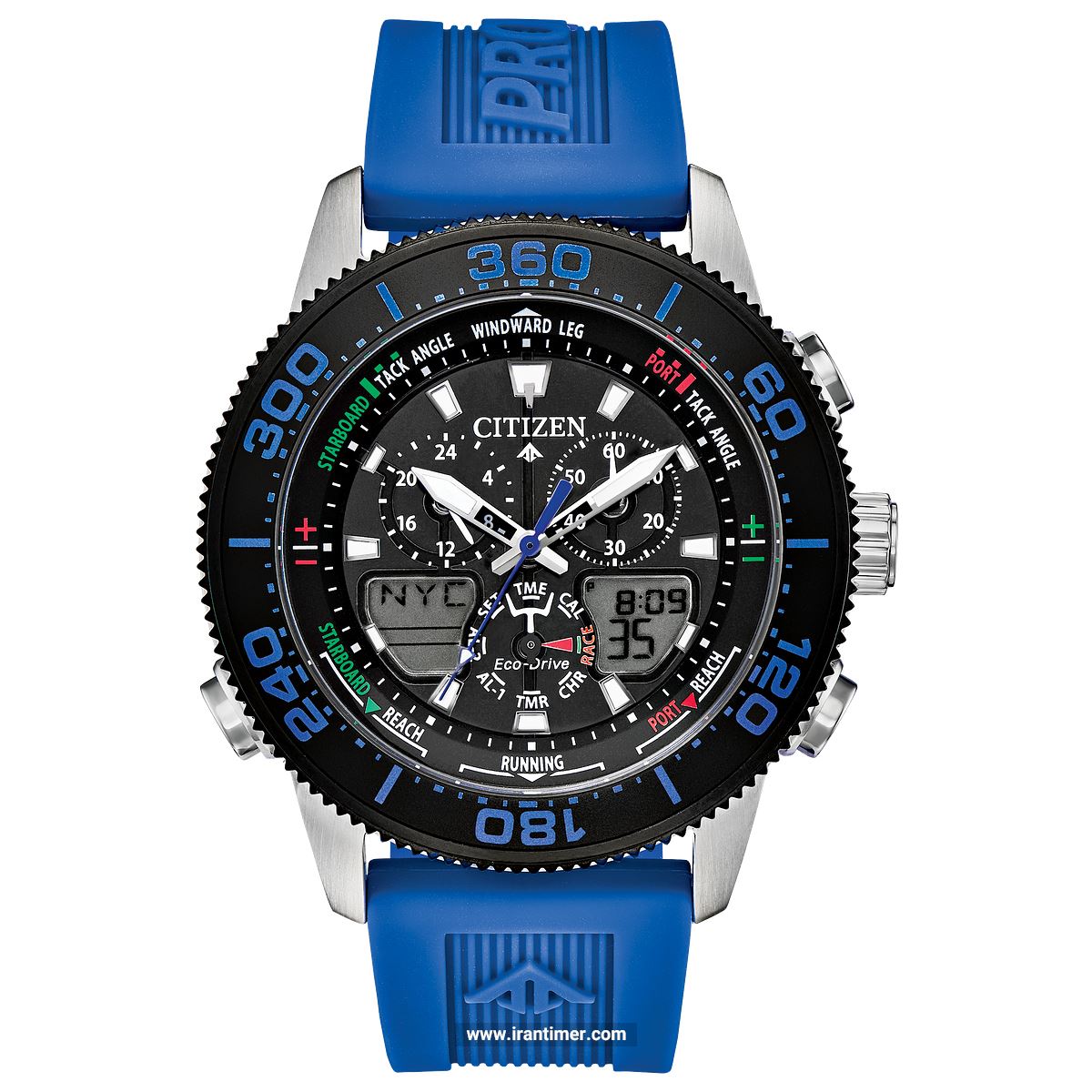 قیمت و خرید ساعت مچی مردانه سیتیزن(CITIZEN) مدل JR4068-01E اسپرت | اورجینال و اصلی