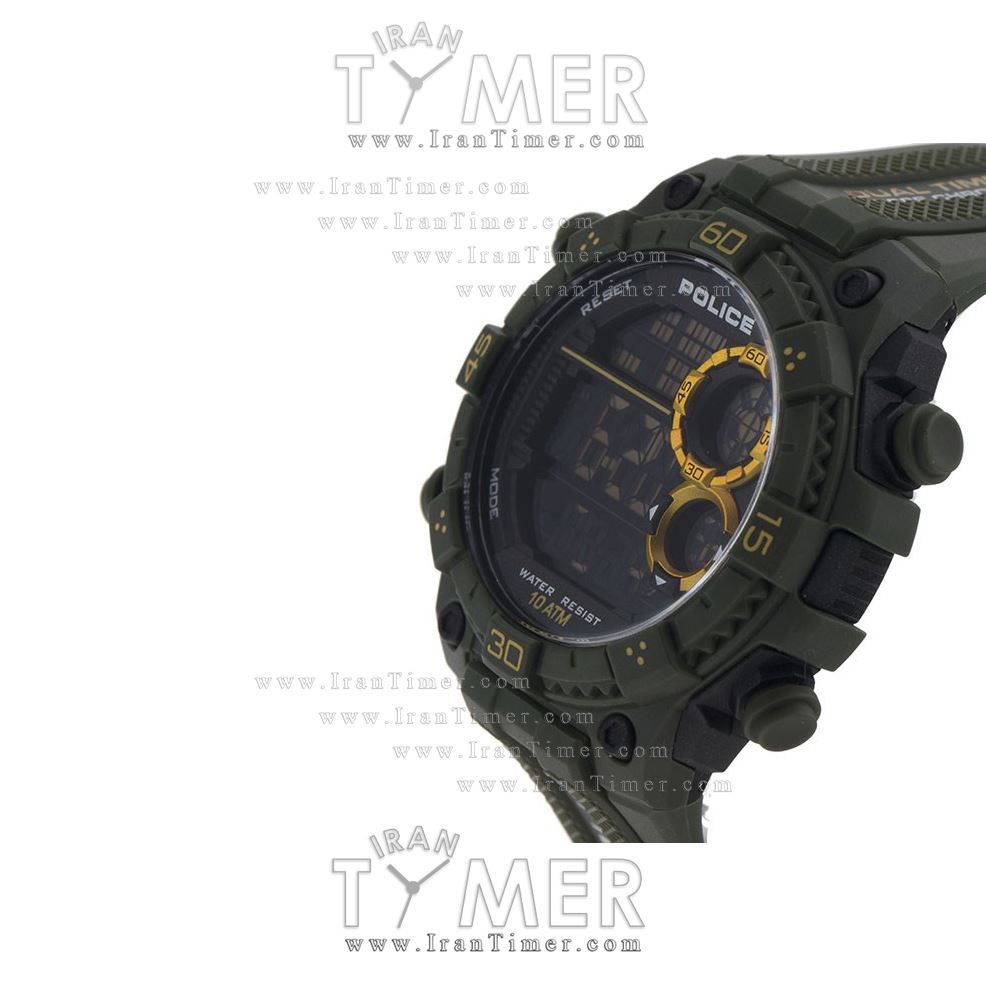 قیمت و خرید ساعت مچی مردانه پلیس(POLICE) مدل P14680JPGN-02 اسپرت | اورجینال و اصلی