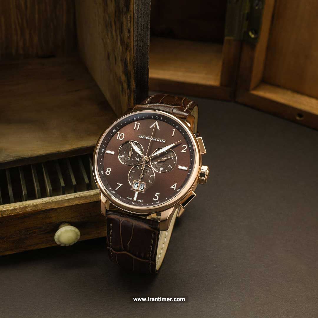 قیمت و خرید ساعت مچی مردانه کورناوین(CORNAVIN) مدل COR.BD.12.L کلاسیک | اورجینال و اصلی