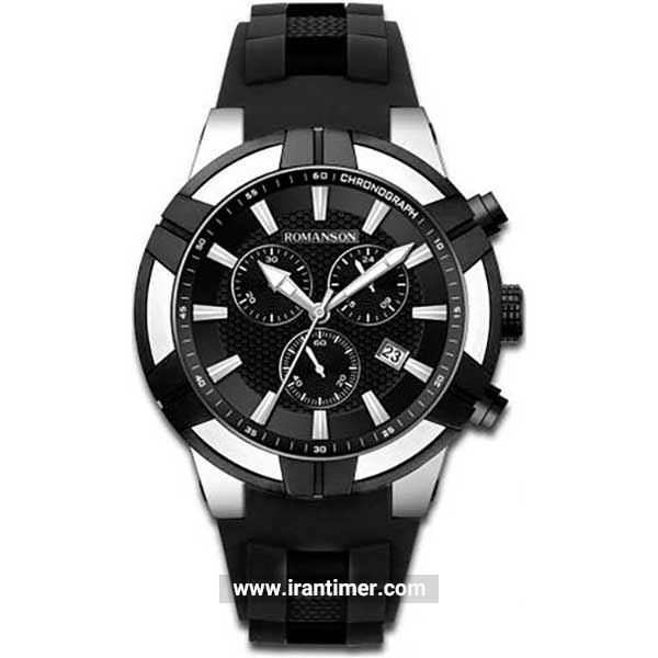 قیمت و خرید ساعت مچی مردانه رومانسون(ROMANSON) مدل TL8A37HMBDA32W-BK اسپرت | اورجینال و اصلی