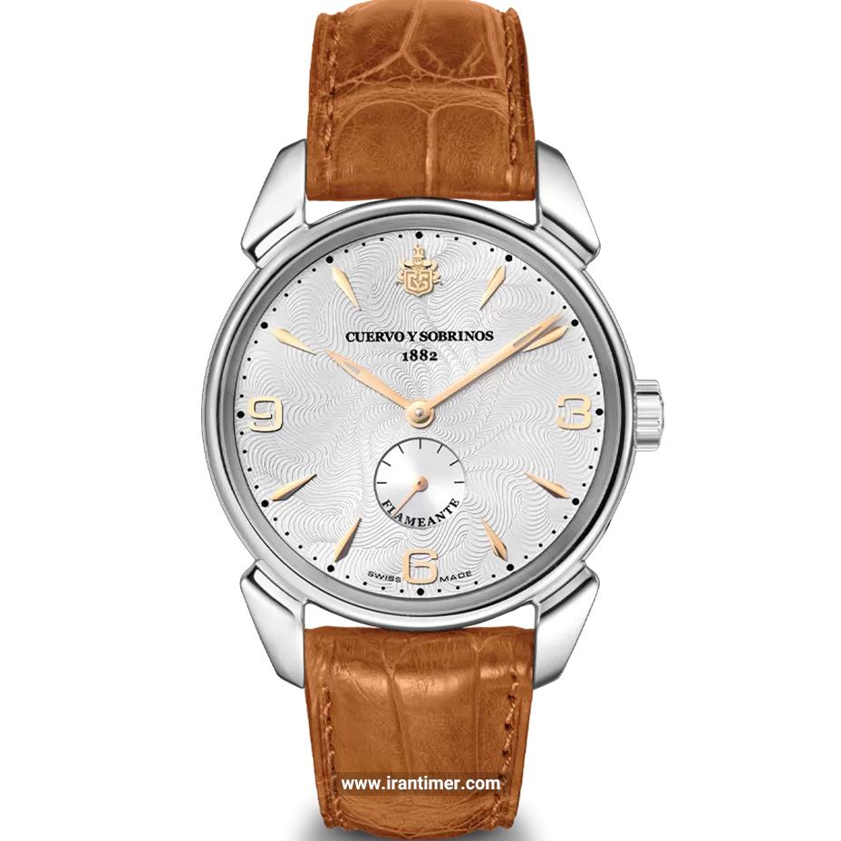 قیمت و خرید ساعت مچی مردانه کوئروی سابرینوس(Cuervo y Sobrinos) مدل 3130.1FA کلاسیک | اورجینال و اصلی