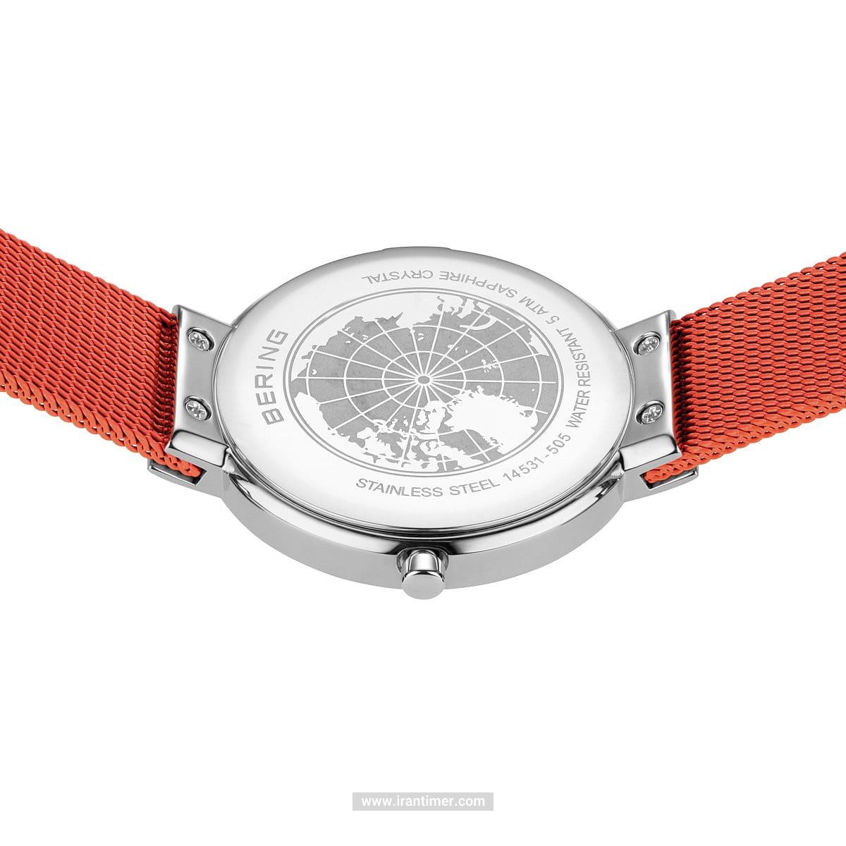 قیمت و خرید ساعت مچی زنانه برینگ(BERING) مدل B14531-505 کلاسیک | اورجینال و اصلی