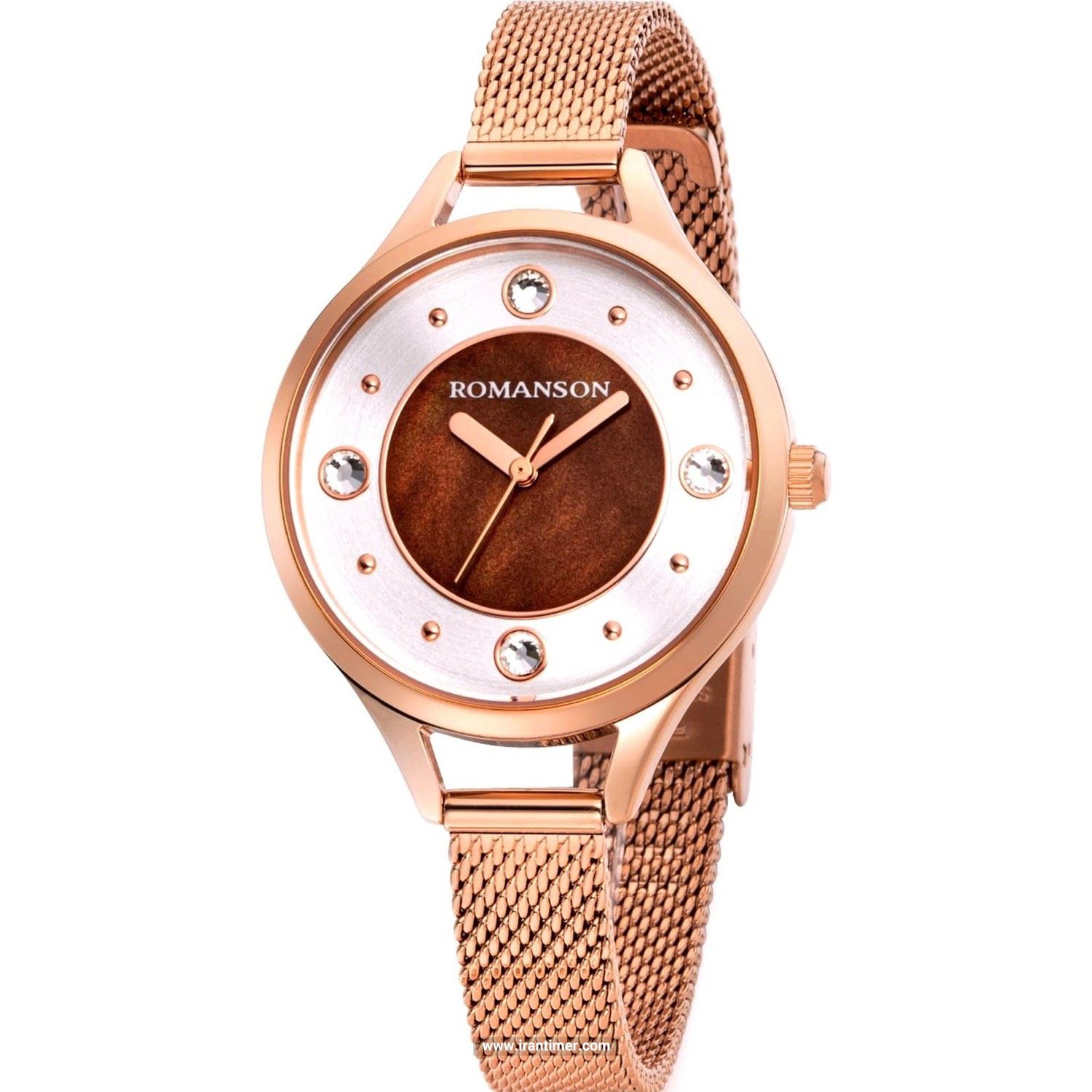 قیمت و خرید ساعت مچی زنانه رومانسون(ROMANSON) مدل RM0B04LLRRMC6R-RG کلاسیک | اورجینال و اصلی