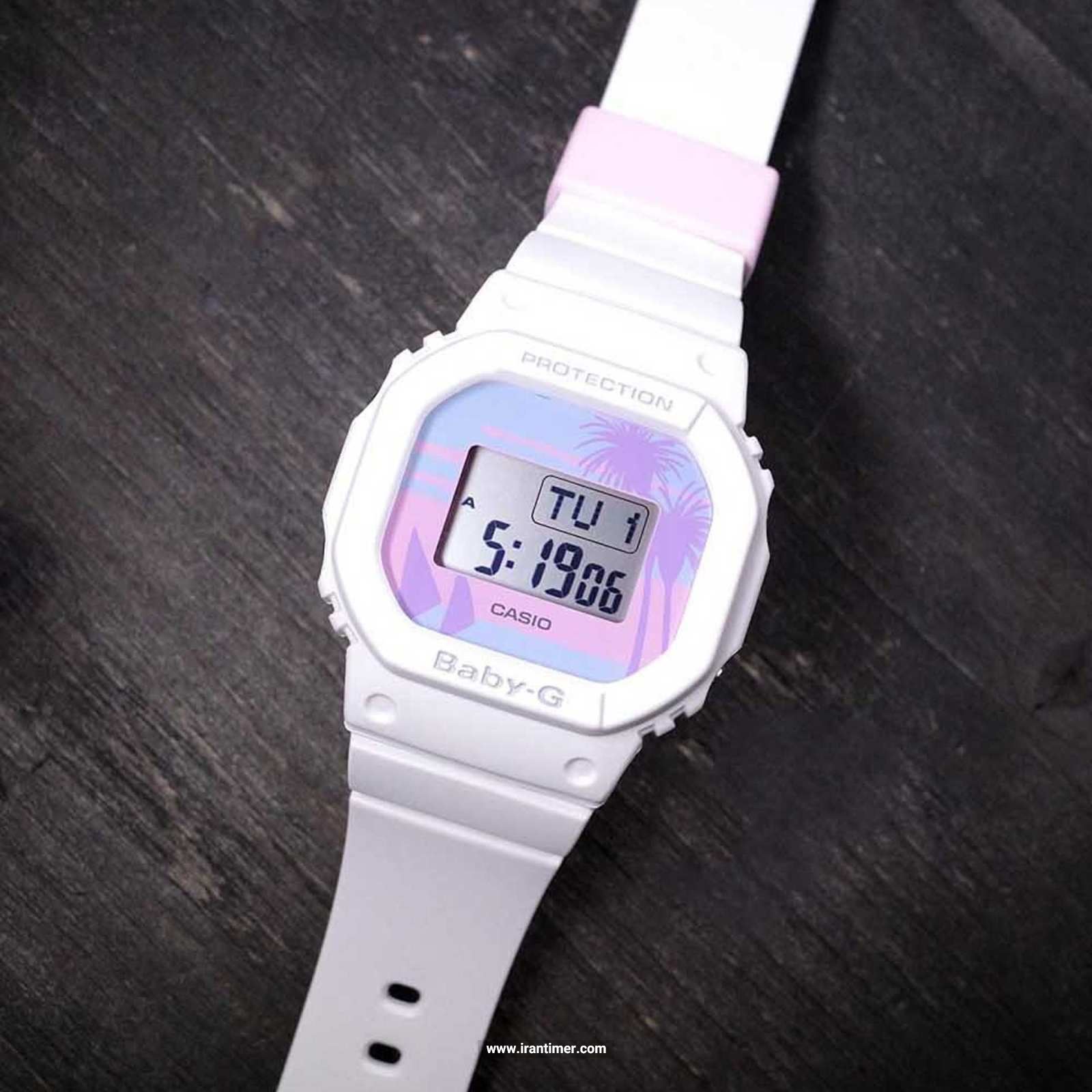 قیمت و خرید ساعت مچی کاسیو (CASIO) جی شاک بیبی جی مدل BGD-560BC-7DR اسپرت | اورجینال و اصلی