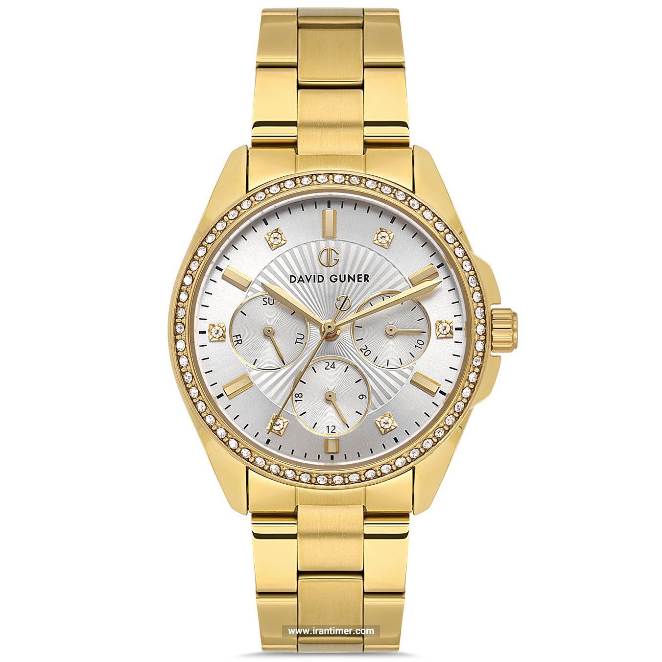 قیمت و خرید ساعت مچی زنانه دیوید گانر(David Guner) مدل DG-8739LA-B1 فشن | اورجینال و اصلی