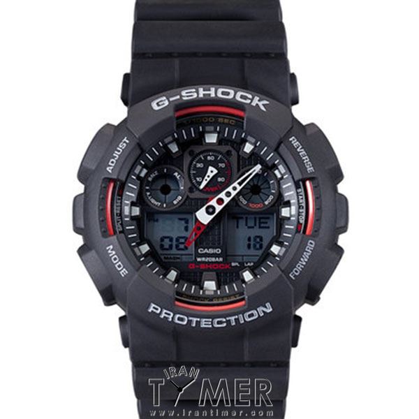 قیمت و خرید ساعت مچی مردانه کاسیو (CASIO) جی شاک مدل GA-100C-1A4DR اسپرت | اورجینال و اصلی