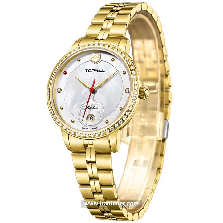 قیمت و خرید ساعت مچی زنانه تاپ هیل(TOPHILL) مدل TE037L.M2237 فشن | اورجینال و اصلی