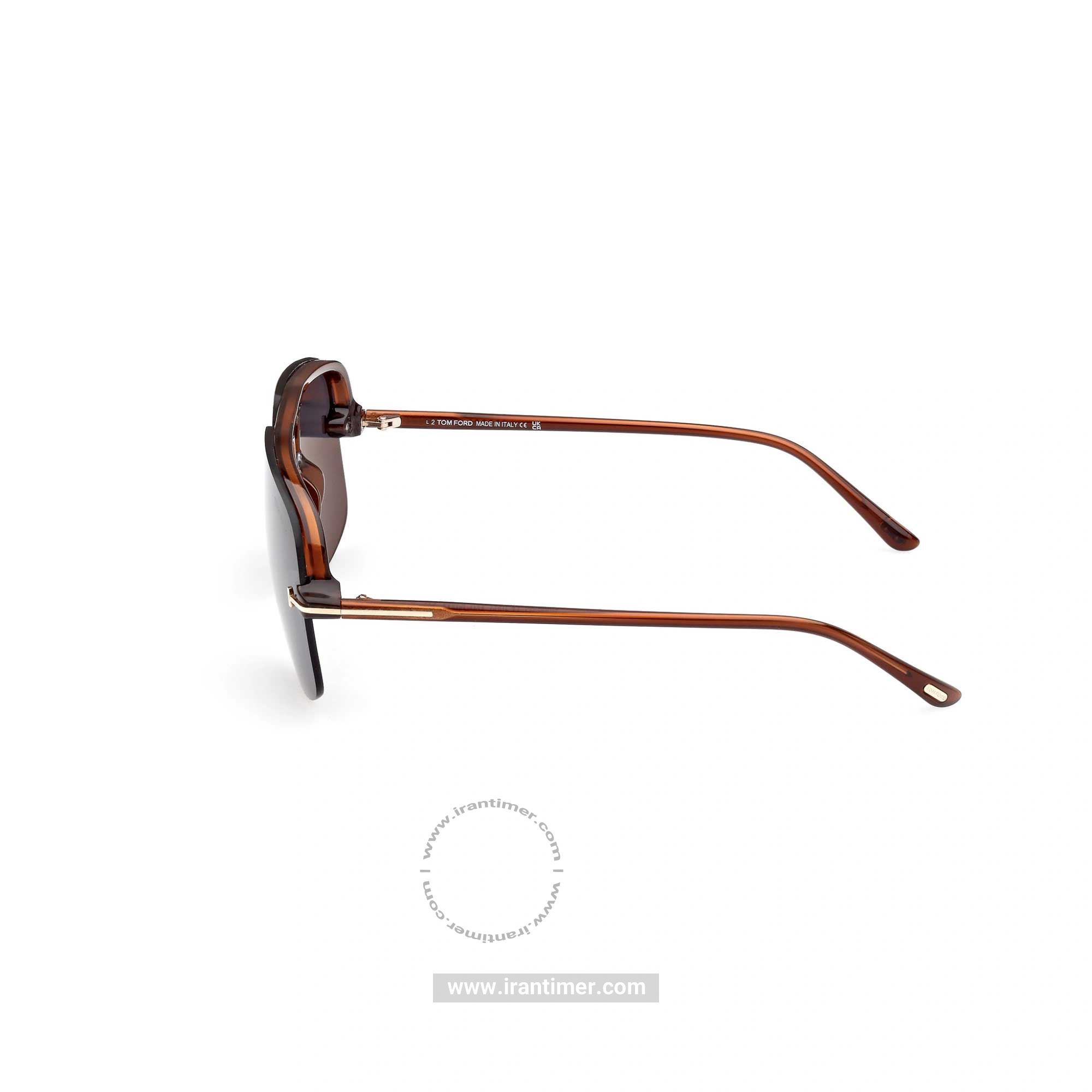 قیمت و خرید عینک آفتابی مردانه خلبانی (TOM FORD) مدل FT 1003 45V 63 | اورجینال و اصلی
