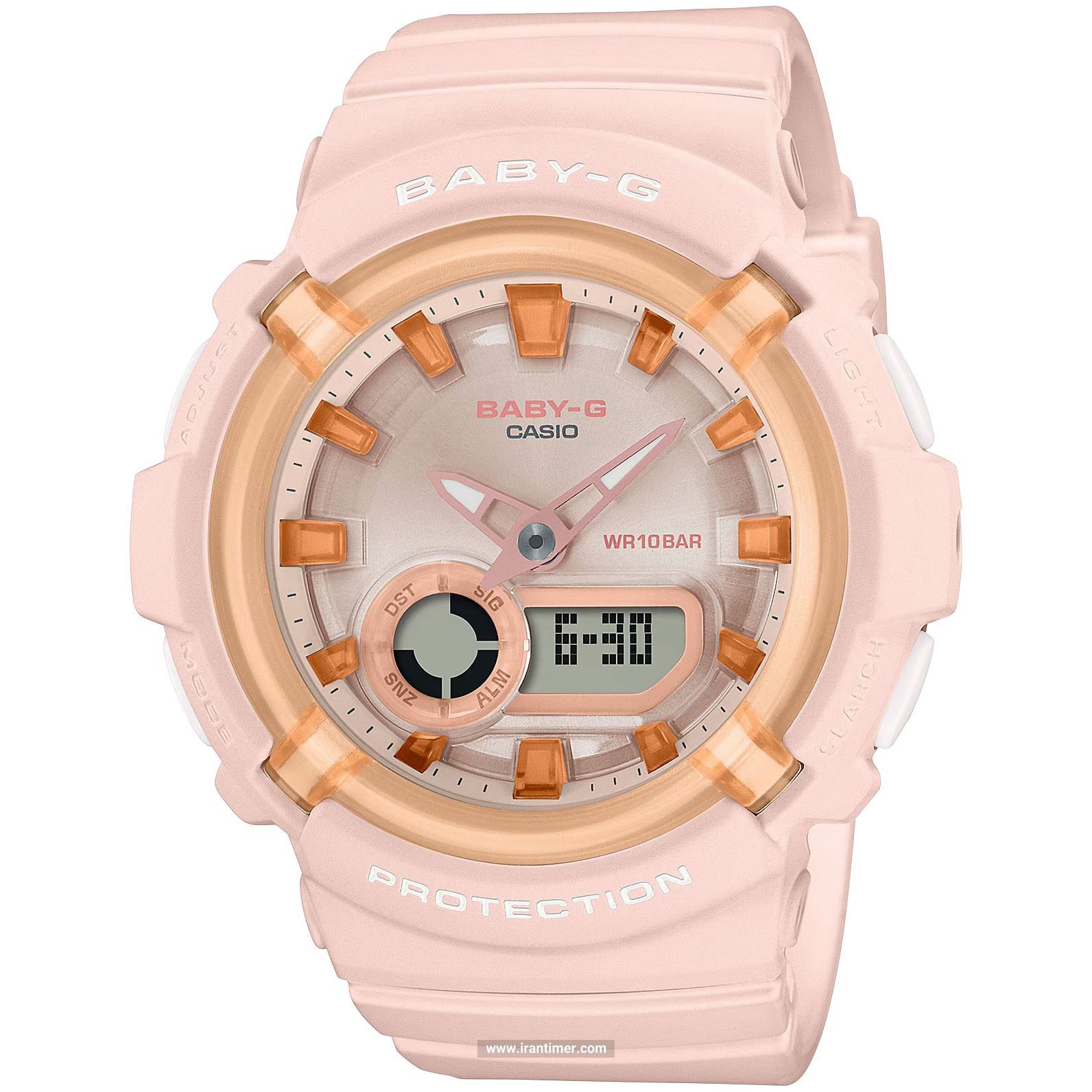 قیمت و خرید ساعت مچی کاسیو (CASIO) بیبی جی مدل BGA-280SW-4ADR اسپرت | اورجینال و اصلی