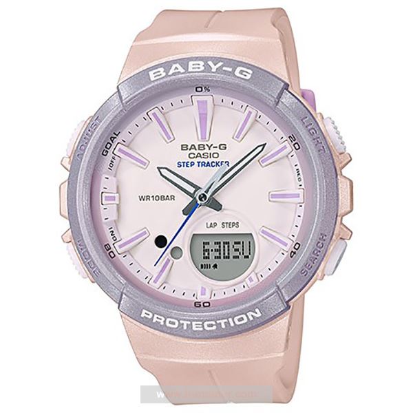 قیمت و خرید ساعت مچی کاسیو (CASIO) بیبی جی مدل BGS-100SC-4ADR اسپرت | اورجینال و اصلی