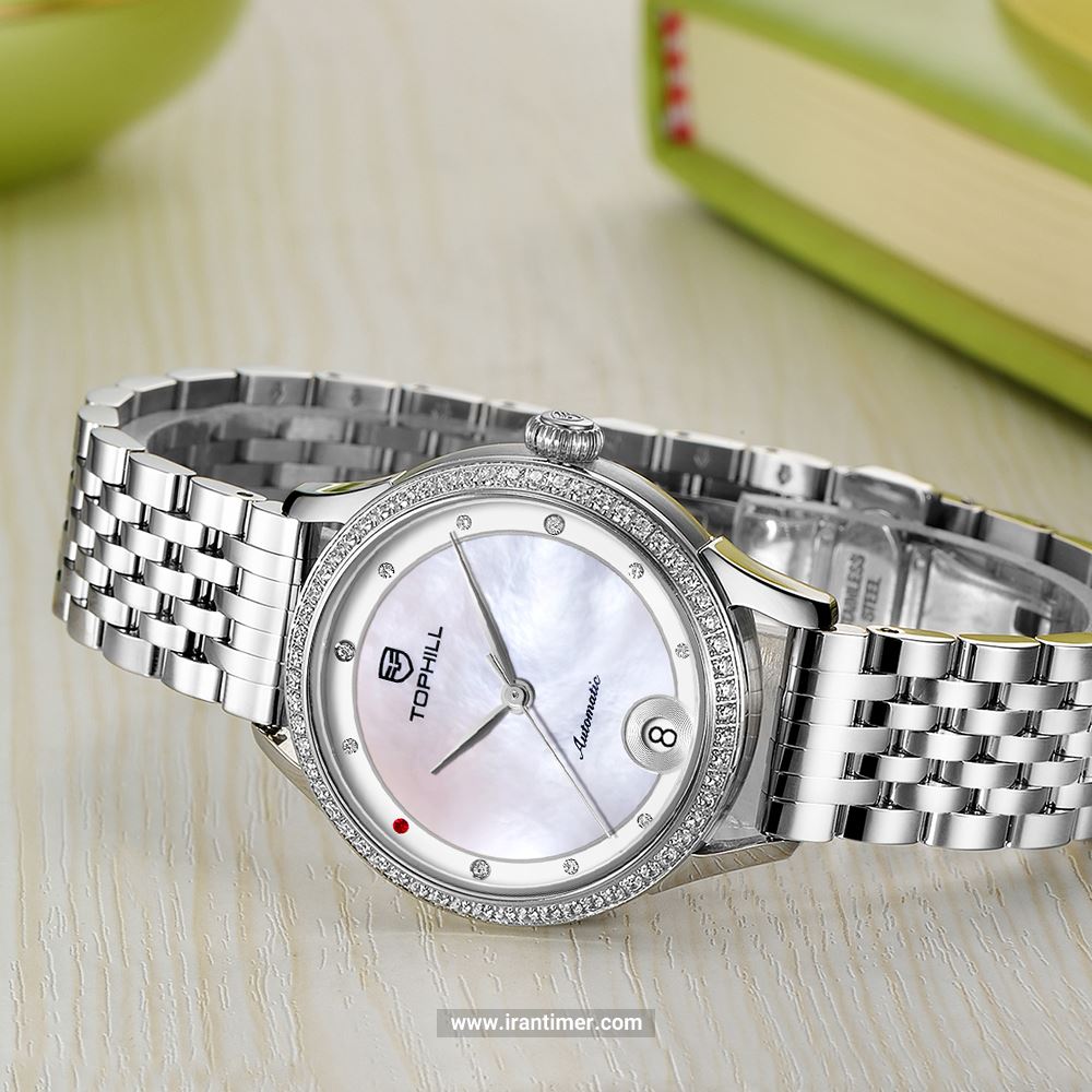 قیمت و خرید ساعت مچی زنانه تاپ هیل(TOPHILL) مدل TE032L.M1288 فشن | اورجینال و اصلی