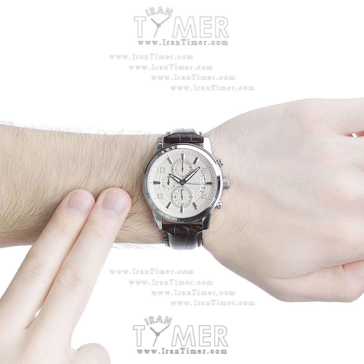 قیمت و خرید ساعت مچی مردانه گس(GUESS) مدل W0076G2 کلاسیک | اورجینال و اصلی