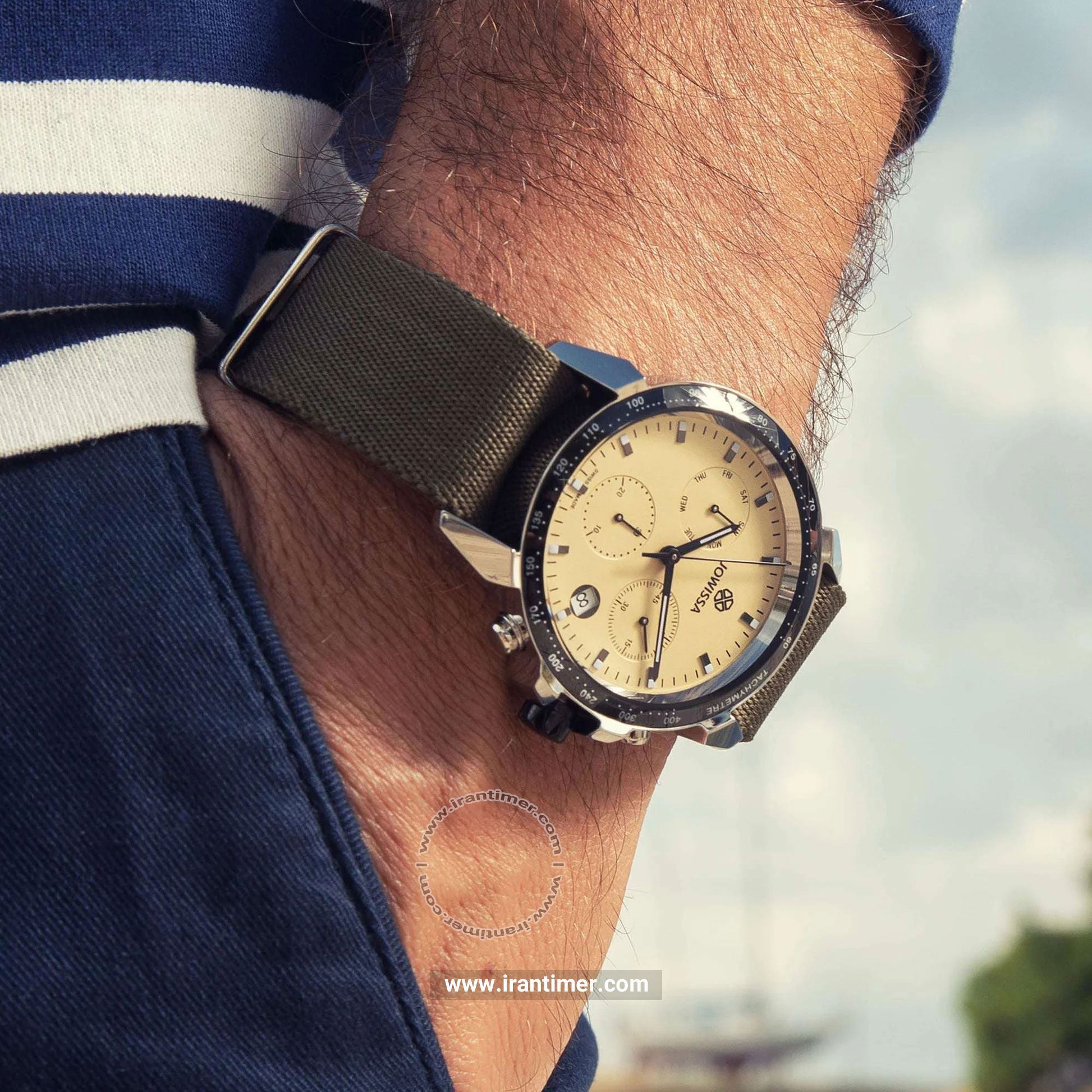 قیمت و خرید ساعت مچی مردانه جویسا(JOWISSA) مدل JW-J7.134.L اسپرت | اورجینال و اصلی