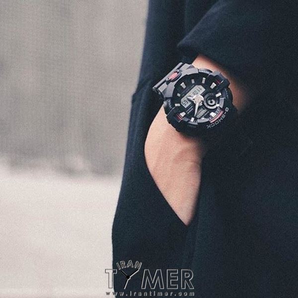 قیمت و خرید ساعت مچی مردانه کاسیو (CASIO) جی شاک مدل GA-700-1ADR اسپرت | اورجینال و اصلی