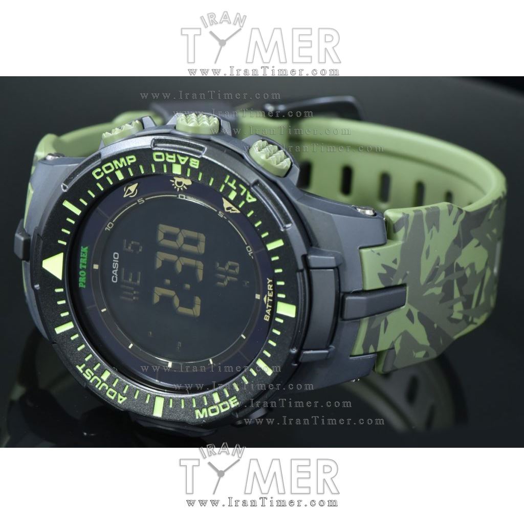 قیمت و خرید ساعت مچی مردانه زنانه کاسیو (CASIO) پروترک مدل PRG-300CM-3DR اسپرت | اورجینال و اصلی