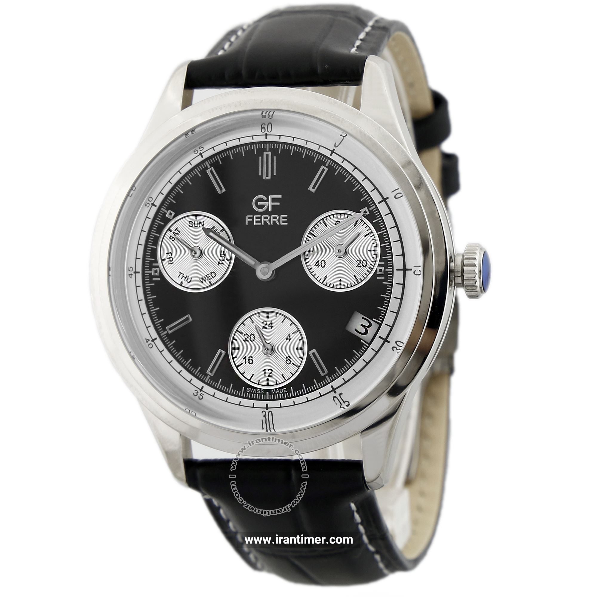 قیمت و خرید ساعت مچی مردانه جی اف فره(GF FERRE) مدل GFSSBK8155G کلاسیک | اورجینال و اصلی
