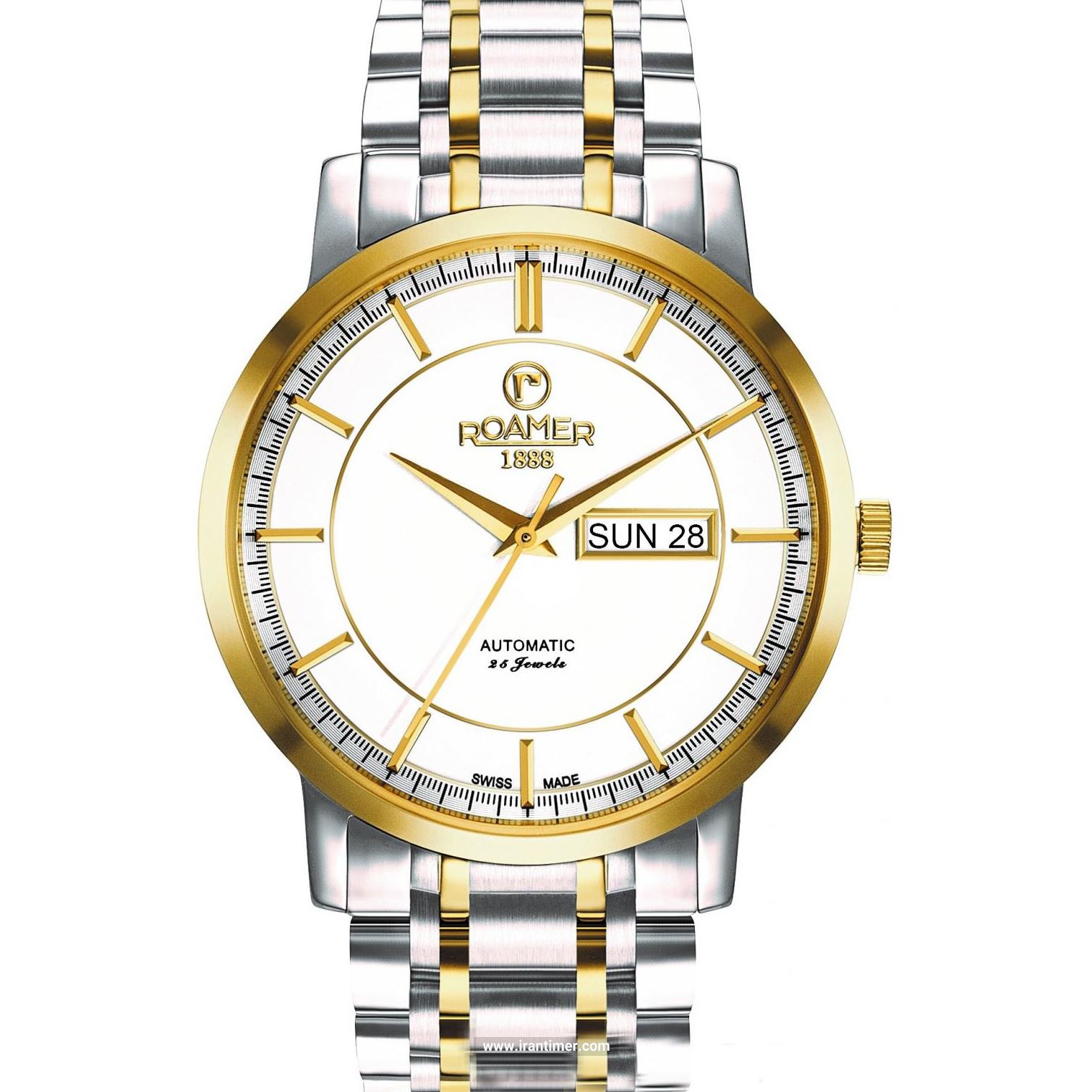قیمت و خرید ساعت مچی مردانه رومر(ROAMER) مدل 570637 47 25 50 کلاسیک | اورجینال و اصلی