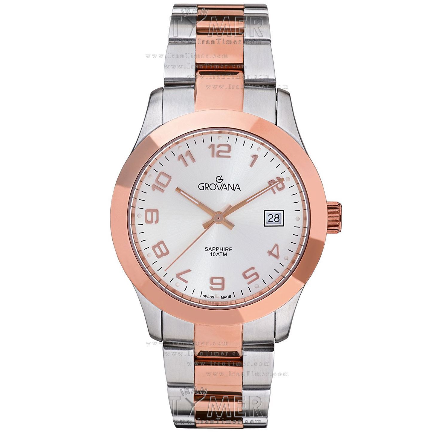 قیمت و خرید ساعت مچی مردانه گرووانا(GROVANA) مدل 1545-1159 کلاسیک | اورجینال و اصلی