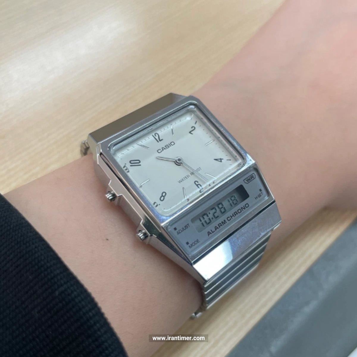 قیمت و خرید ساعت مچی مردانه زنانه کاسیو (CASIO) مدل AQ-800E-7A2DF | اورجینال و اصلی