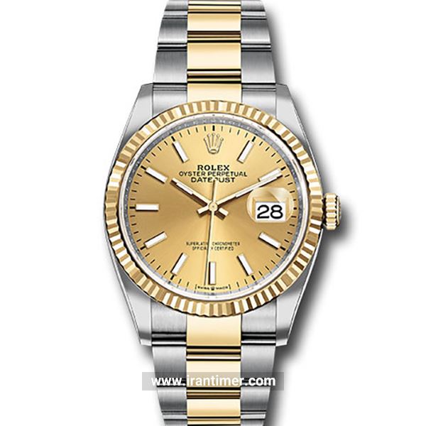 قیمت و خرید ساعت مچی مردانه رولکس(Rolex) مدل 126233 CHIO GOLD کلاسیک | اورجینال و اصلی