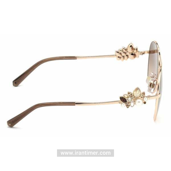 قیمت و خرید عینک آفتابی زنانه فشن خلبانی (SWAROVSKI) مدل SK 0278 28F 55 | اورجینال و اصلی