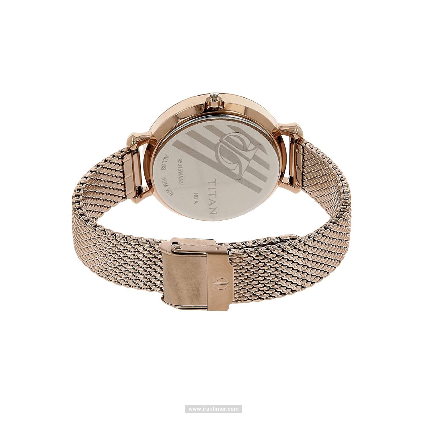 قیمت و خرید ساعت مچی زنانه تایتِن(TITAN) مدل T95015WM01 کلاسیک | اورجینال و اصلی
