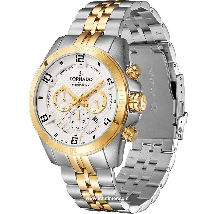 قیمت و خرید ساعت مچی مردانه تورنادو(Tornado) مدل T3149B-TBTW کلاسیک | اورجینال و اصلی