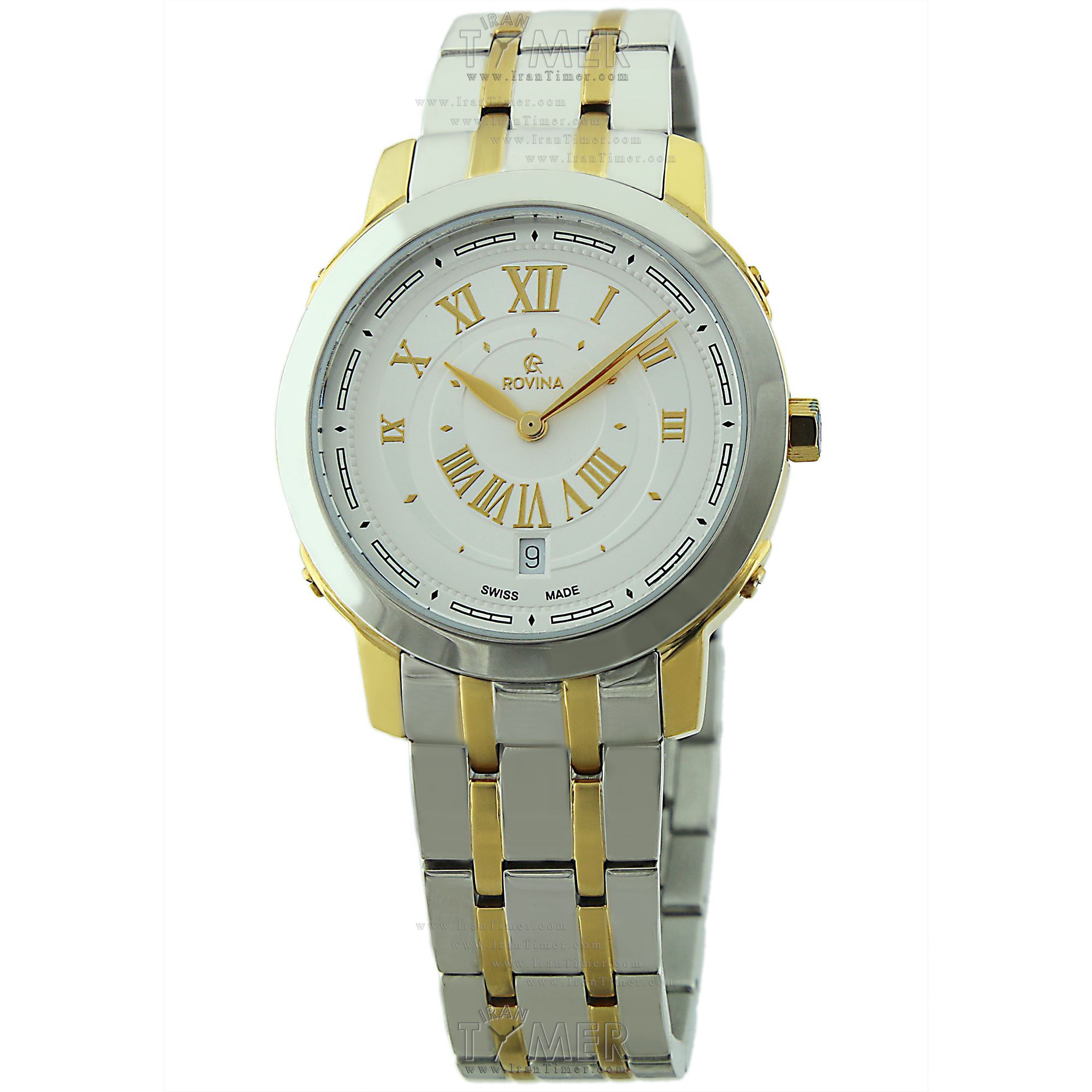 قیمت و خرید ساعت مچی زنانه رُوینا(ROVINA) مدل 77102L2BW کلاسیک | اورجینال و اصلی