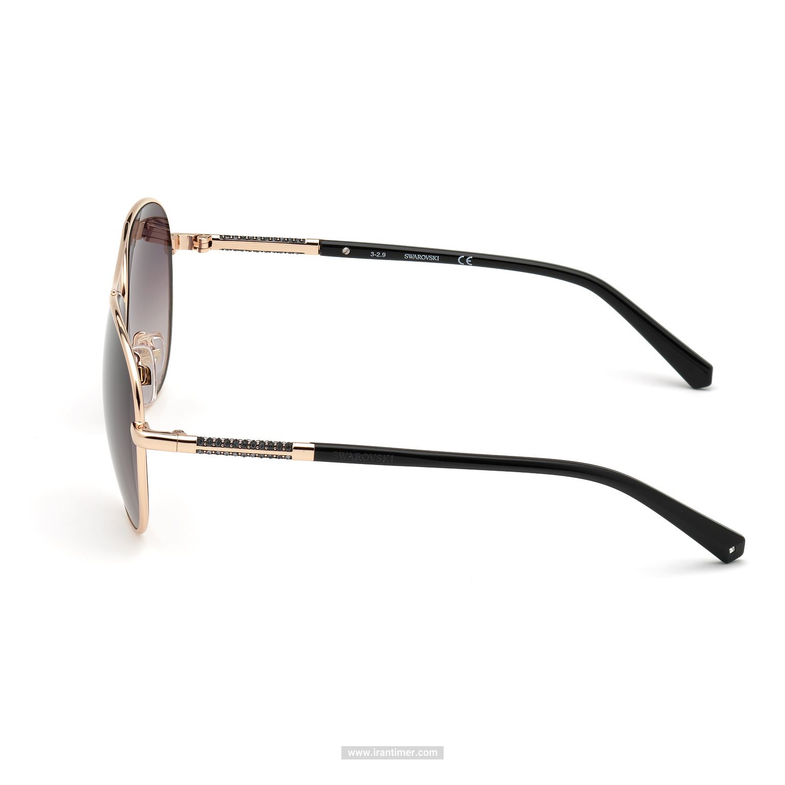 قیمت و خرید عینک آفتابی زنانه خلبانی (SWAROVSKI) مدل SK S 0292 33B 61 | اورجینال و اصلی