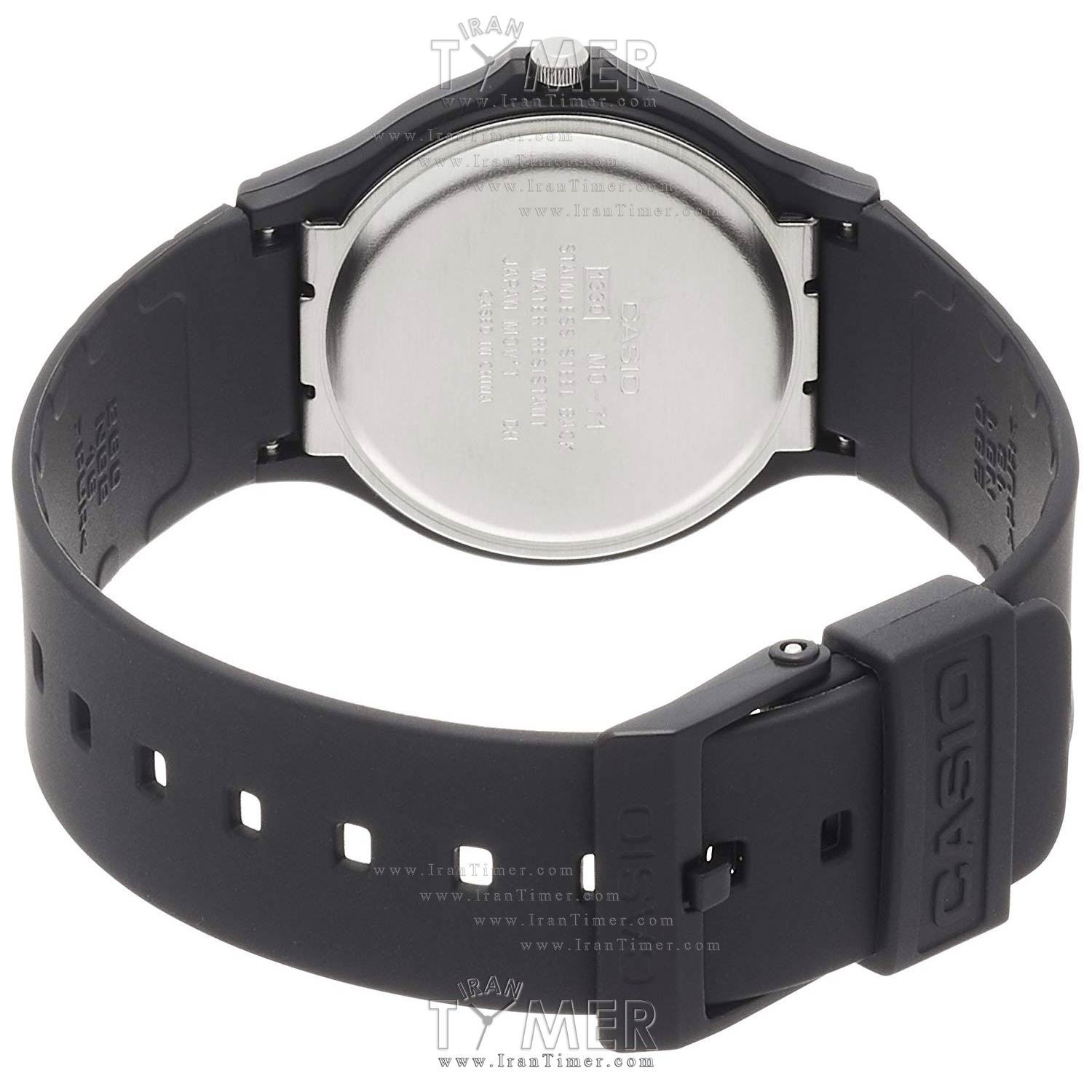 قیمت و خرید ساعت مچی مردانه زنانه کاسیو (CASIO) جنرال مدل MQ-71-2BDF اسپرت | اورجینال و اصلی