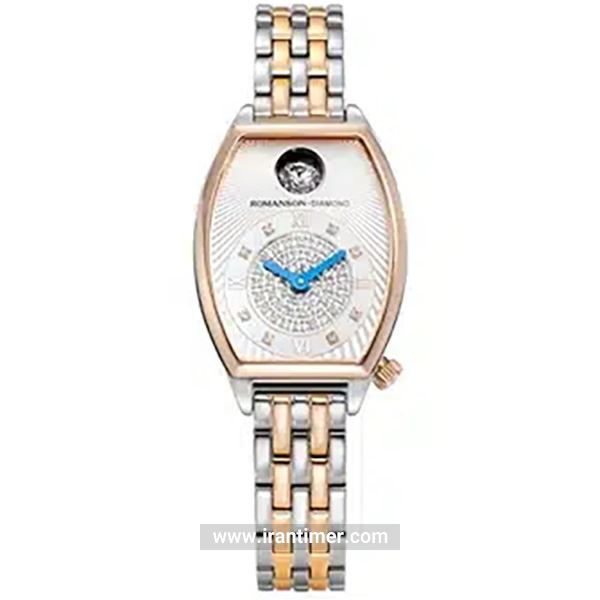 قیمت و خرید ساعت مچی زنانه رومانسون(ROMANSON) مدل RM1B50LL1JMS6U-W فشن | اورجینال و اصلی