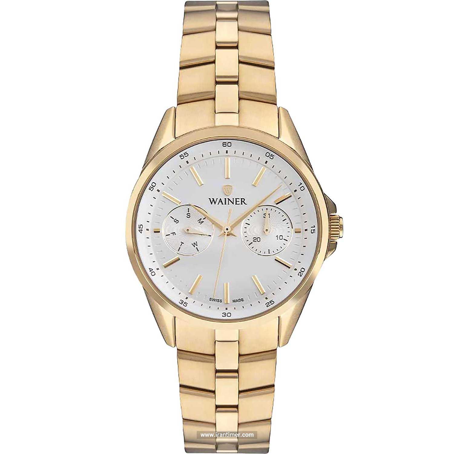 قیمت و خرید ساعت مچی زنانه واینر(WAINER) مدل WA.18222-C کلاسیک | اورجینال و اصلی
