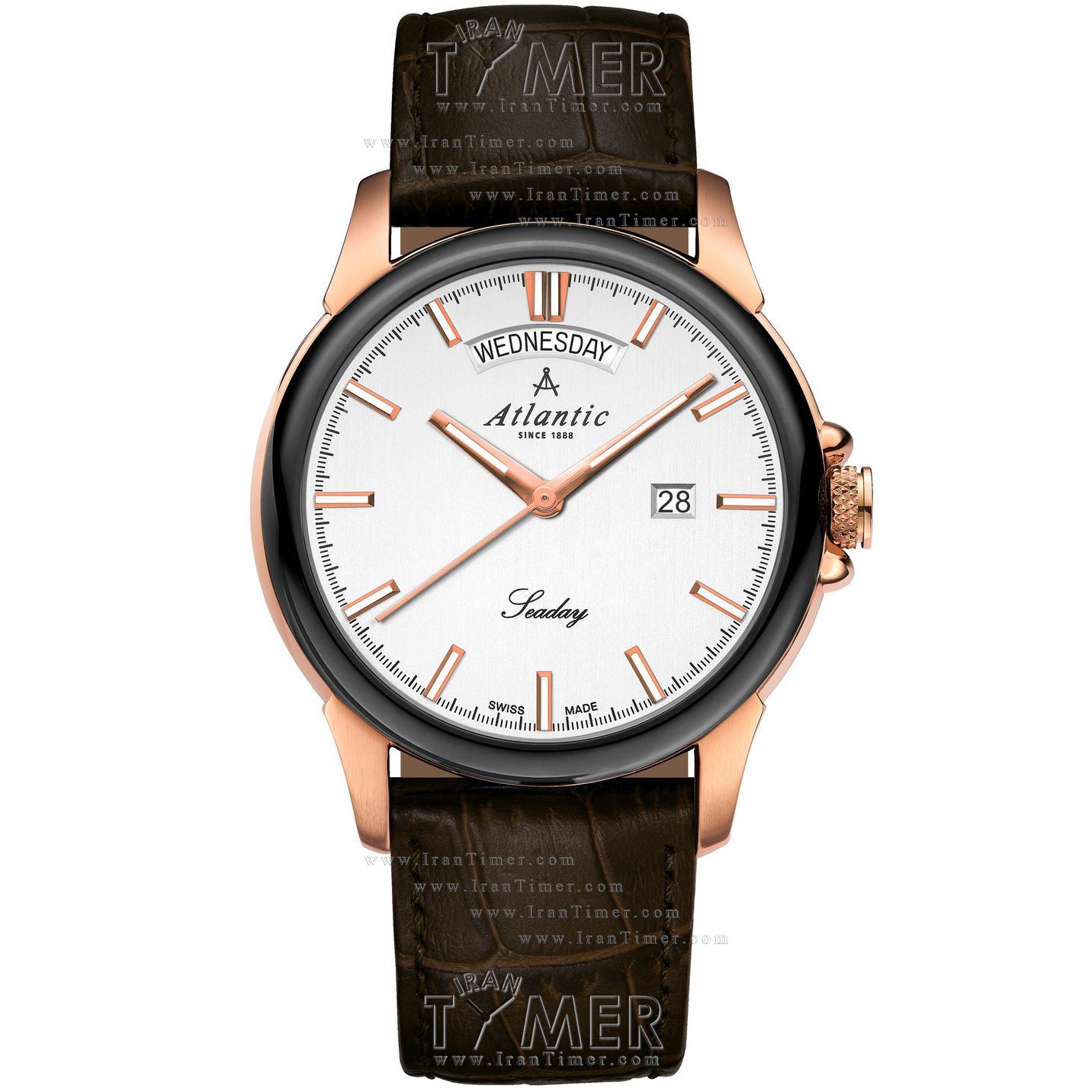 قیمت و خرید ساعت مچی مردانه آتلانتیک(ATLANTIC) مدل AC-69550.43.21R کلاسیک | اورجینال و اصلی