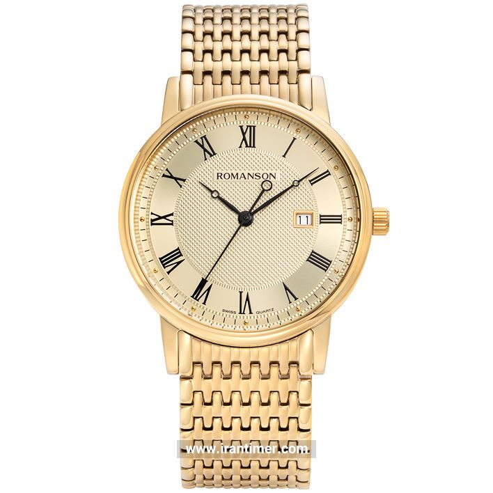 قیمت و خرید ساعت مچی مردانه رومانسون(ROMANSON) مدل TM1274BM1GA81B-G کلاسیک | اورجینال و اصلی