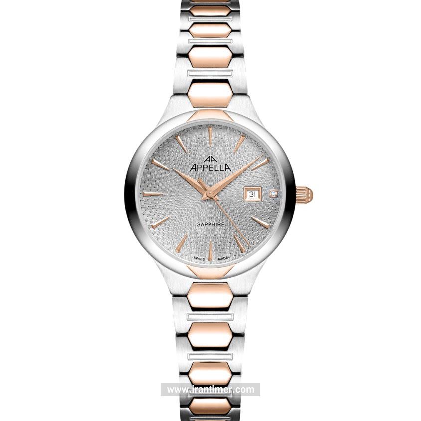 قیمت و خرید ساعت مچی زنانه اپلا(APPELLA) مدل L50010.R117DQ کلاسیک | اورجینال و اصلی