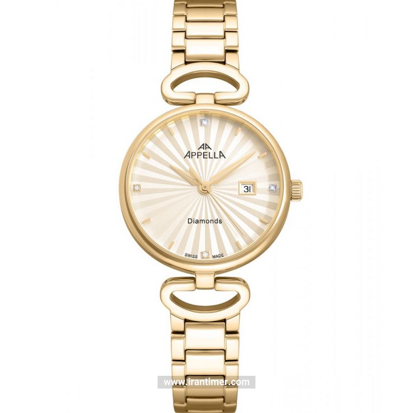 قیمت و خرید ساعت مچی زنانه اپلا(APPELLA) مدل L50008.1191DQ کلاسیک | اورجینال و اصلی