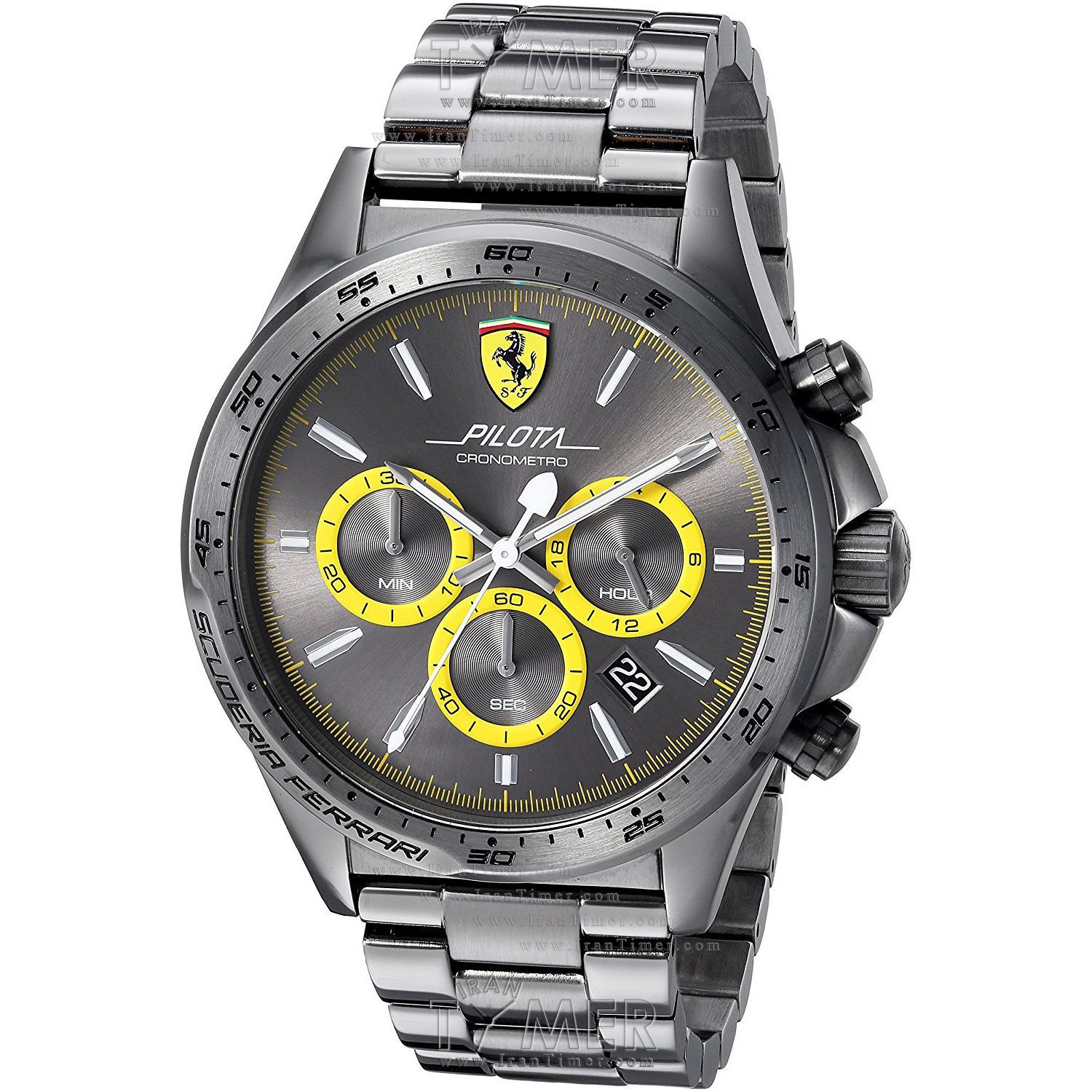 قیمت و خرید ساعت مچی مردانه فراری(FERRARI) مدل 0830391 کلاسیک اسپرت | اورجینال و اصلی