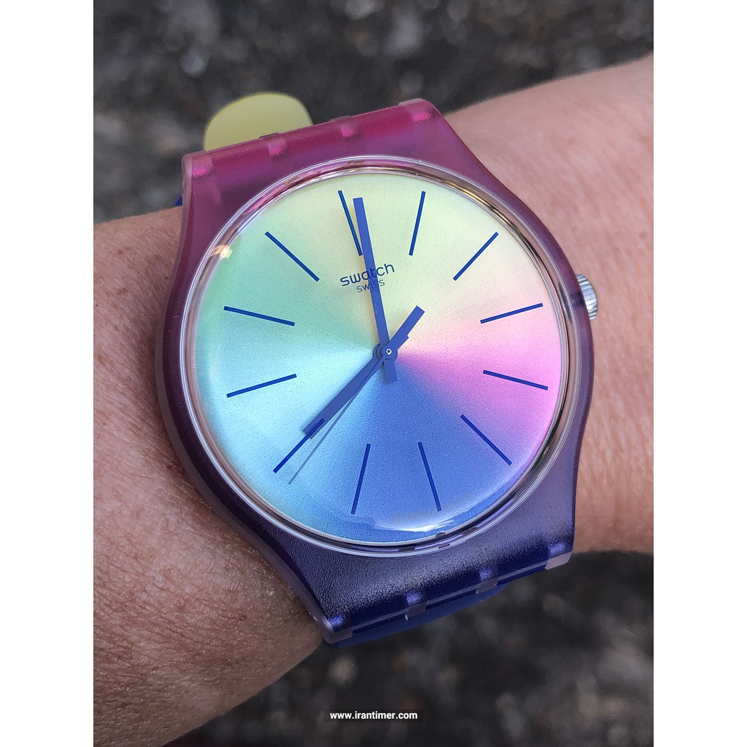 قیمت و خرید ساعت مچی مردانه زنانه سواچ(SWATCH) مدل SUOK143 اسپرت | اورجینال و اصلی