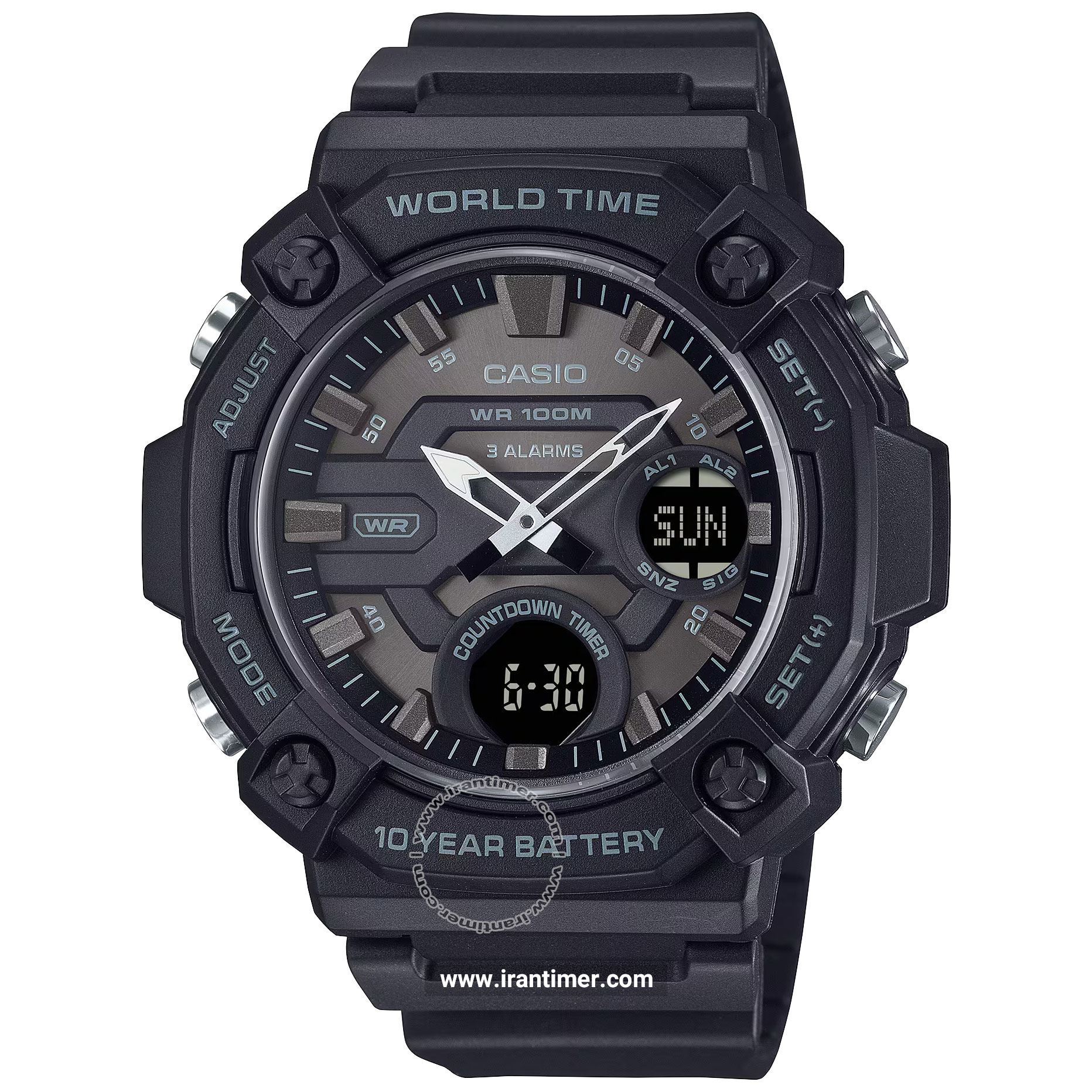 قیمت و خرید ساعت مچی مردانه کاسیو (CASIO) جنرال مدل AEQ-120W-1BVDF اسپرت | اورجینال و اصلی