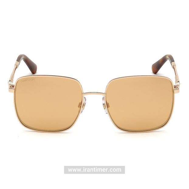 قیمت و خرید عینک آفتابی زنانه کلاسیک (SWAROVSKI) مدل SK S 0263 28G 56 | اورجینال و اصلی
