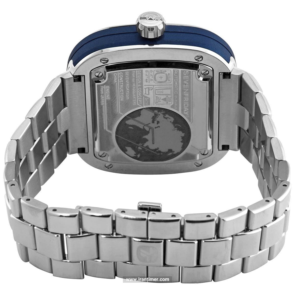 قیمت و خرید ساعت مچی مردانه سون فرایدی(SEVEN FRIDAY) مدل SF-M1B/01M کلاسیک | اورجینال و اصلی