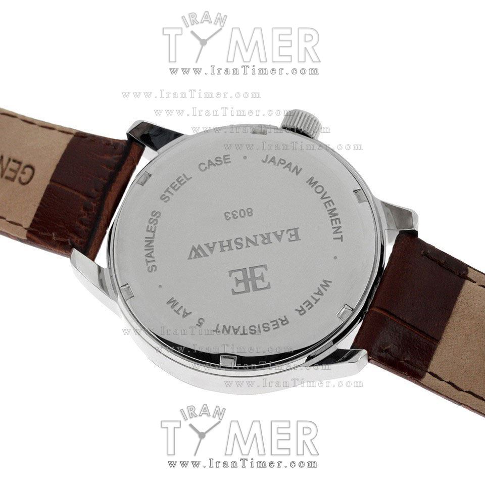 قیمت و خرید ساعت مچی مردانه ارنشا(EARNSHAW) مدل ES-8033-01 کلاسیک | اورجینال و اصلی