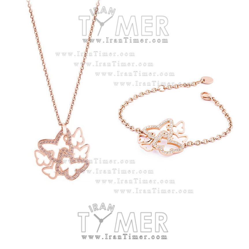 قیمت و خرید ست گردنبند دستبند باز زنانه برازوی(BROSWAY) مدل BOW04-SET فشن (ست لباس) | اورجینال و اصلی