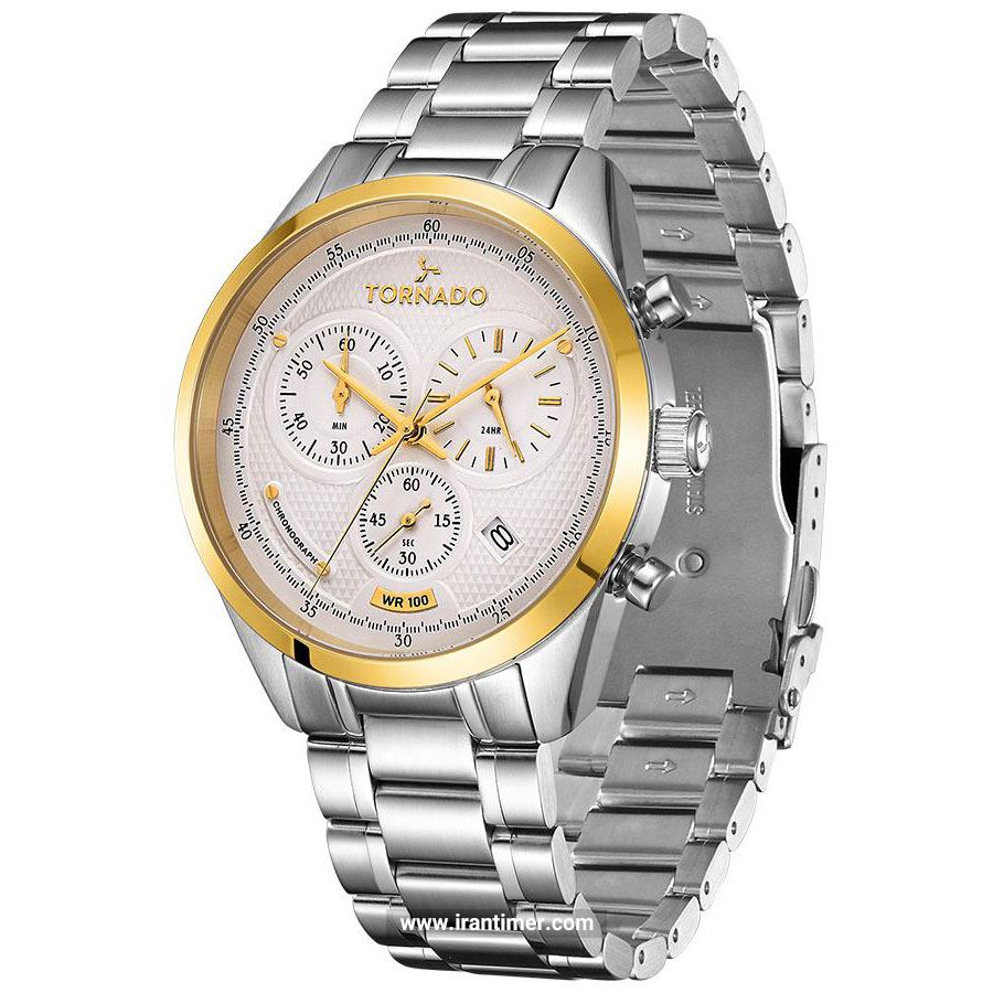 قیمت و خرید ساعت مچی مردانه تورنادو(Tornado) مدل T20103B-SBSWG کلاسیک | اورجینال و اصلی