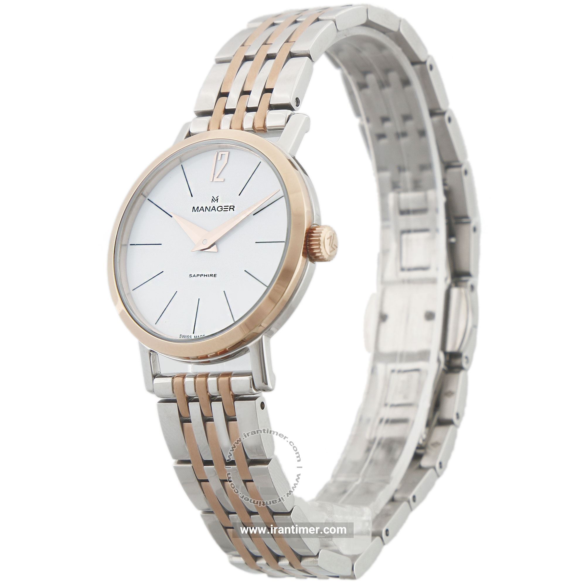 قیمت و خرید ساعت مچی زنانه منیجر(MANAGER) مدل MAN-PS-03-RTTM کلاسیک | اورجینال و اصلی