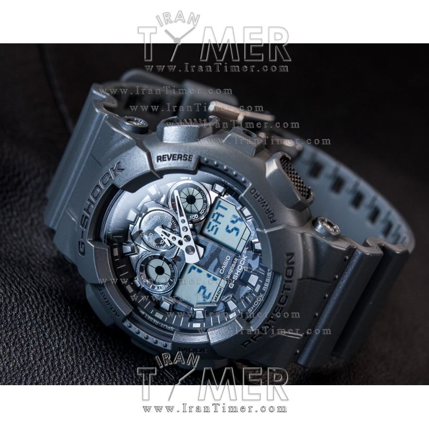 قیمت و خرید ساعت مچی مردانه کاسیو (CASIO) جی شاک مدل GA-100CF-8ADR اسپرت | اورجینال و اصلی